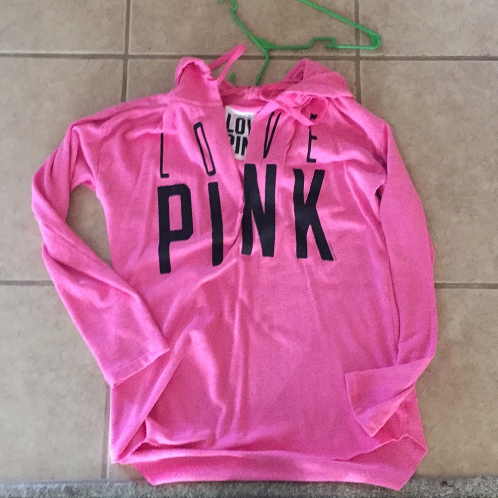 VS PINK OVERSIZED PULLOVER